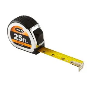 Keson Short Measuring Tape Chrome Series