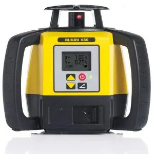 Leica Rugby 680 Dual Grade Laser Level 790381 Front