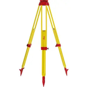 Leica 394752 GST 5000 Series Telescoping Wooden Survey Tripod