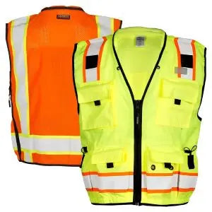 Kishigo S5000, S5001 Professional Surveyors Vest, Class 2