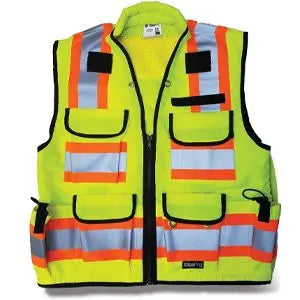 SitePro 23-750-FL Class 2 750 Vest-Premium Surveyor-Flo-Lime