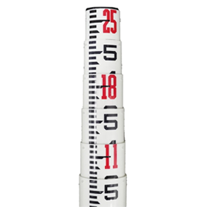 Sokkia 807348 25-ft Fiberglass Grade Rod