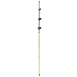 Poste SitePro 07-4715-TMA de 15 pies con prisma rojo/blanco con doble graduación y ajuste superior