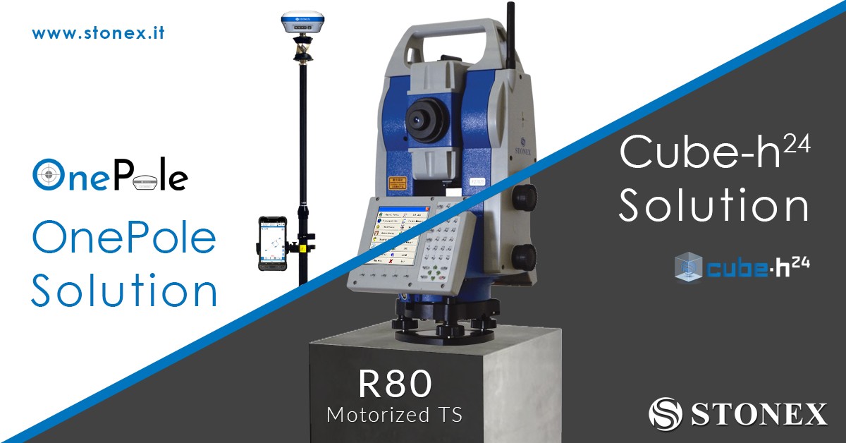 Stonex R80 Robotic Total Station 1"