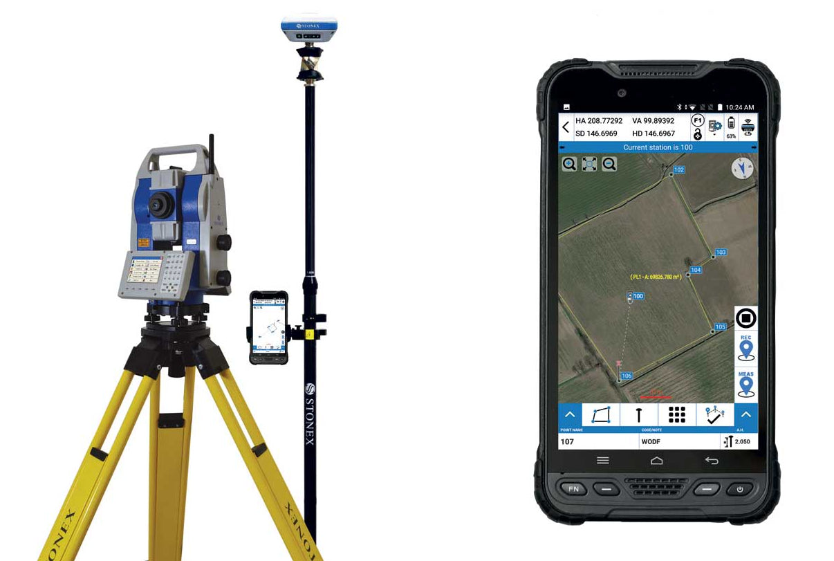 Stonex R80 Robotic Total Station 1"