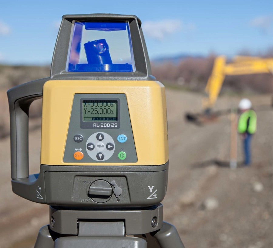 Topcon RL-200 2S Dual Grade Laser w/ LS-100D Receiver Package Topcon Absolute Accuracy Inc