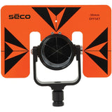 SECO Rear Locking 62 mm Premier Prism Assembly w/ 6 x 9 inch Target – Flo Orange w/ Black SECO Absolute Accuracy Inc