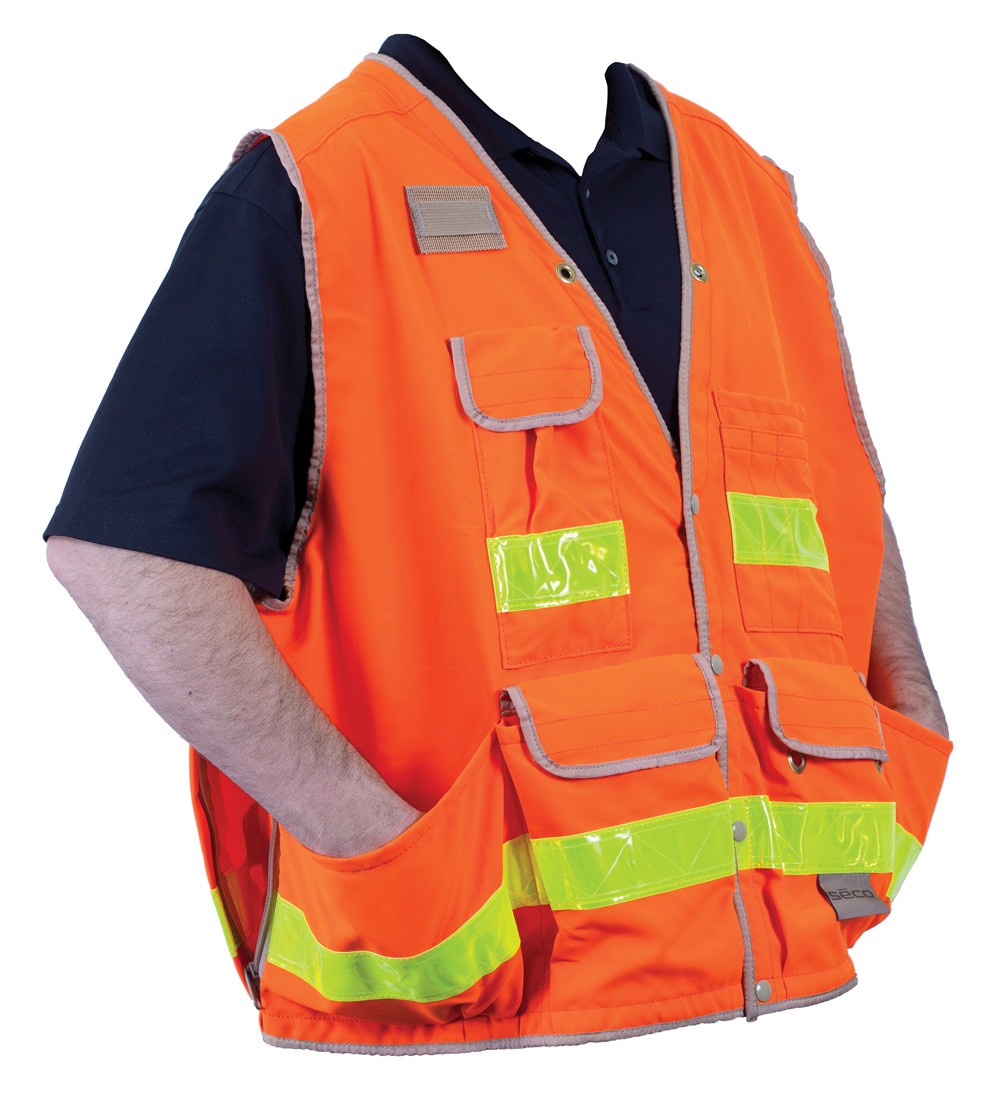 SECO 8068 Safety Utility Vest - Class 2 SECO Absolute Accuracy Inc