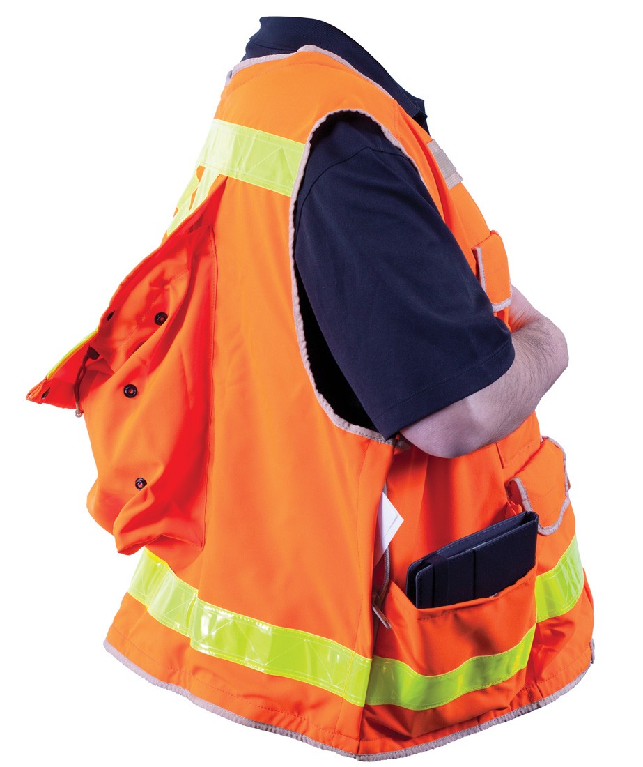 SECO 8068 Safety Utility Vest - Class 2 SECO Absolute Accuracy Inc