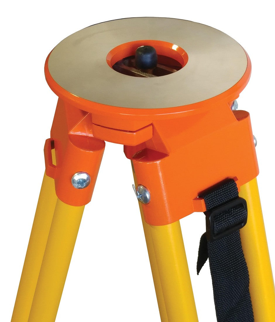 SECO Birch Wood/Fiberglass Quick Clamp Hybrid Tripod – Orange