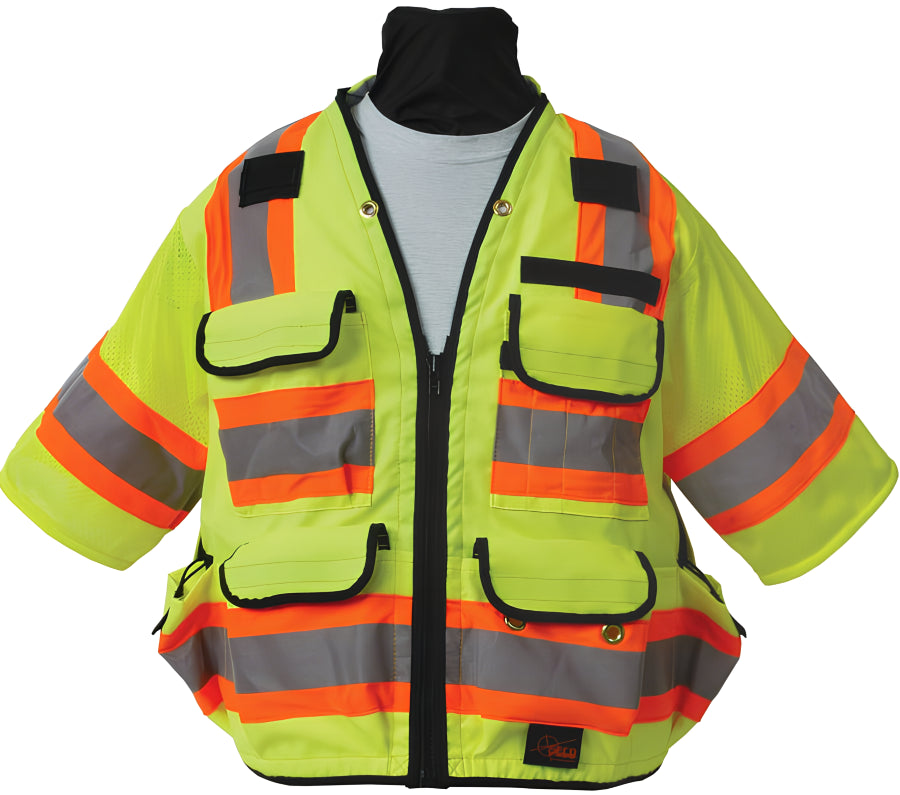 SECO 8365 Safety Utility Vest, ANSI/ISEA Class 3