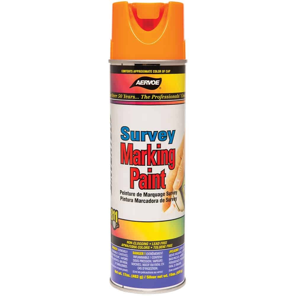 Survey Marking Paint (Case of 12) Aervoe Absolute Accuracy Inc