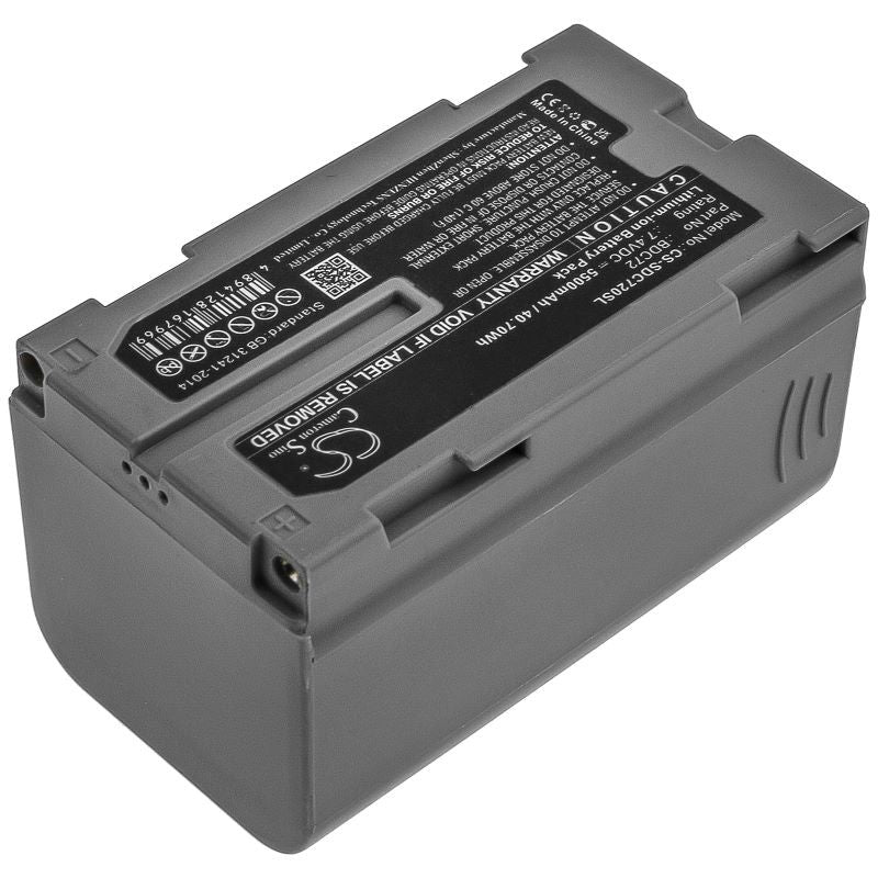 Sokkia / Trimble Battery Replacement - BDC72 - 5500mAh