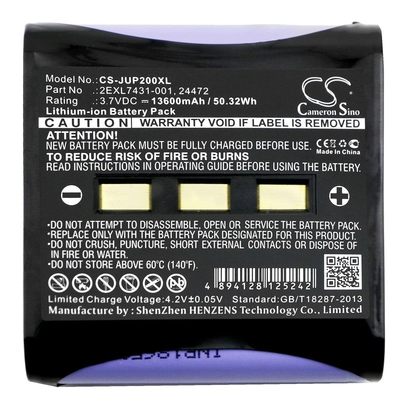 Carlson / Juniper / Sokkia Battery Replacement - 13600 mAh Cameron Sino Absolute Accuracy Inc