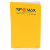 GeoMax Transit Field Book - 6 Pack Geomax Absolute Accuracy Inc