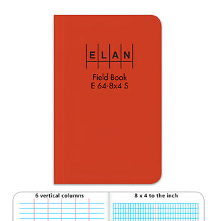 Cuaderno de campo de tapa blanda