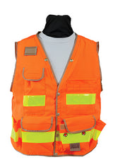 SECO 8069 Safety Utility Vest, ANSI/ISEA Class 2