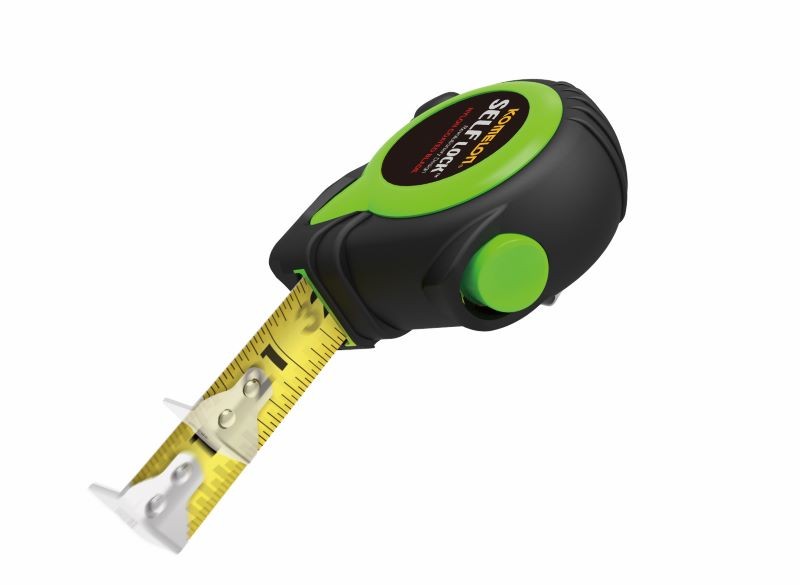 Komelon SelfLock Measuring Tape | 25ft In/Eng Komelon Absolute Accuracy Inc