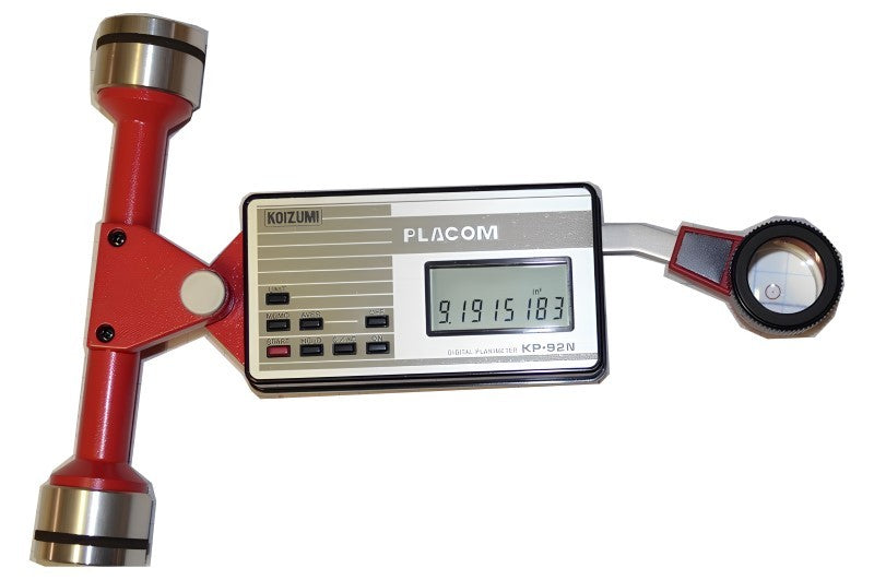 Placom KP-92N Roller Type Digital Planimeter