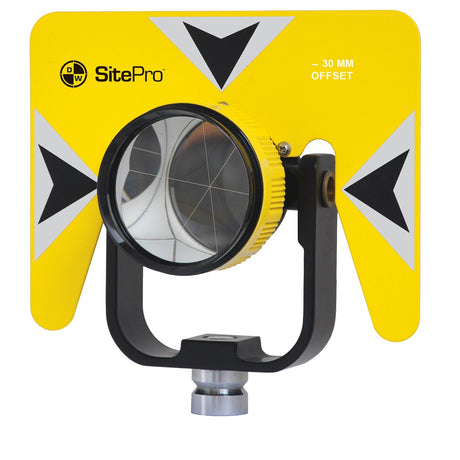 SitePro 03-1010-Y Single Prism Assembly, All-metal, Yellow David White SitePro Absolute Accuracy Inc