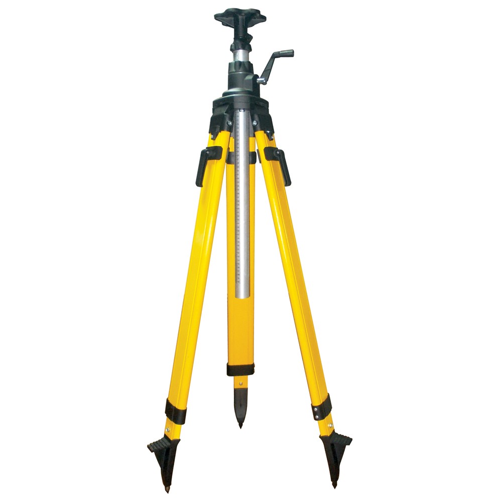 SITEPRO 01-FGC20ELAZ-B  Fiberglass Elevator Quick Tripod, Black Hardware David White SitePro Absolute Accuracy Inc