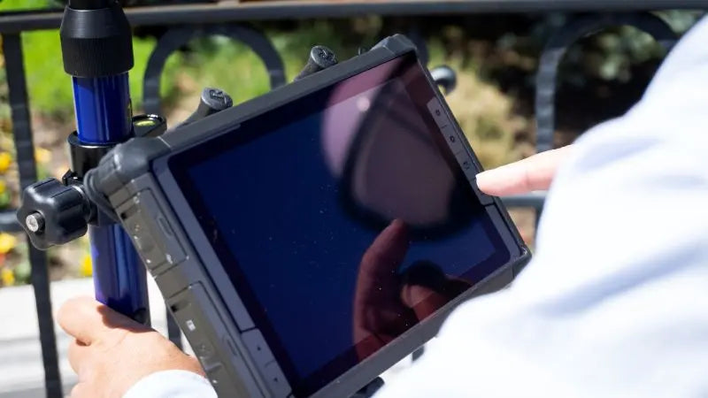 Carlson RT5+ Data Collector black screen