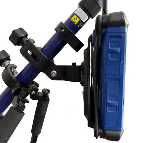 Carlson RT5+ RTk5+ Cradle and Pole Mount, Complete Assembly Left Side