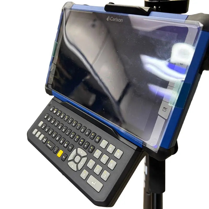 Carlson RT5+ and RTk5+ Keyboard, Cradle & Pole Mount Complete Assembly Front Right