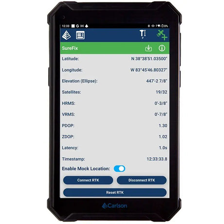 Carlson RTA Data Collector Android Vertical