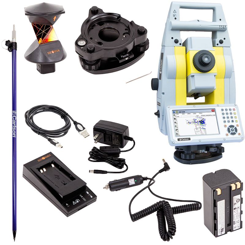 Carlson CRx Robotic Total Station All Accessories