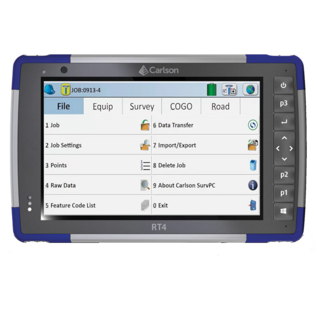 Carlson RT4 Tablet w SurvPC TS 6000.122.001