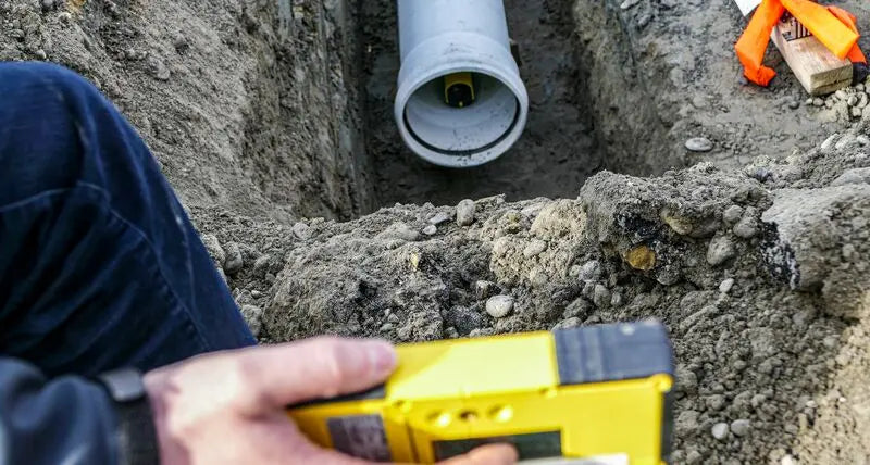 GeoMax Zeta125  Pipe Laser Receiver