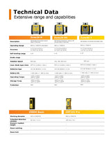 GeoMax Rotating Laser Levels Data Sheet
