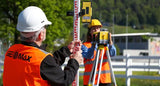 GeoMax Zone75 DG Laser Level Application On Rail