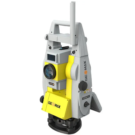 GeoMax Zoom95 Robotic Total Station Back Left with Radio Handle