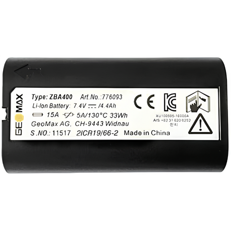 GeoMax 776093 ZBA400 Battery Li-Ion 4.4Ah for Zoom Total Station