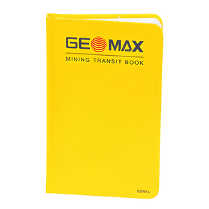 GeoMax Mining Transit Book - 6 Pack