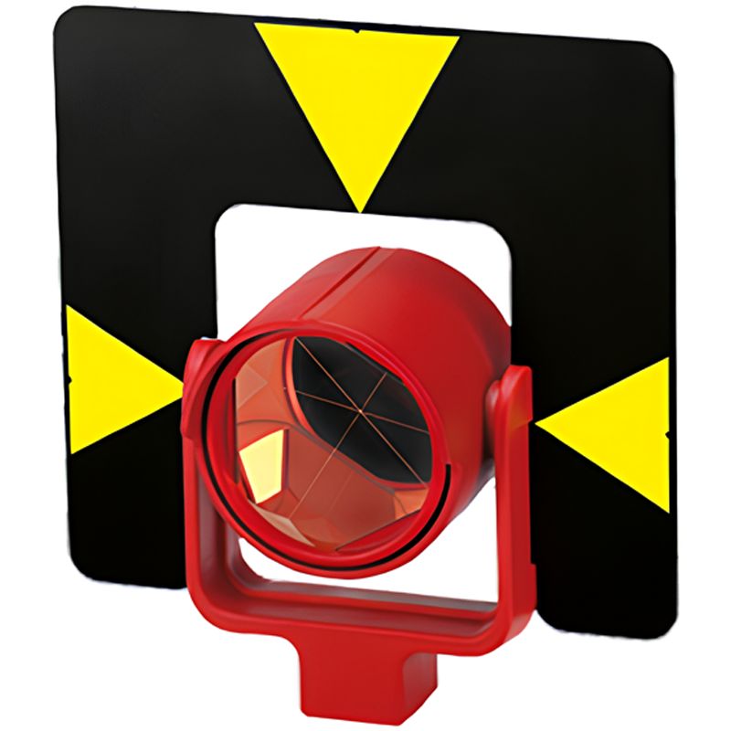 GeoMax ZPR100 Circular Prism 0 mm Offset, Red Holder