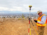 GeoMax Zenith16 GNSS Rover Antenna 996346 In The Field