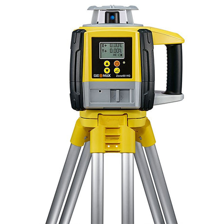 GeoMax Zone60 HG Grade Laser Level 835256 On Tripod Front