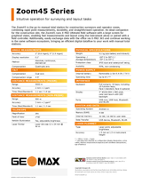 GeoMax Zoom45 Manual Total Station 6019163 Data Sheet_Page_2