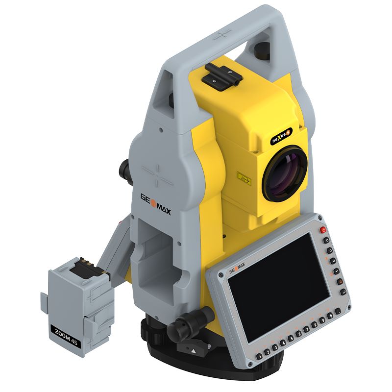 GeoMax Zoom45 Manual Total Station 6019163 Top Right Battery