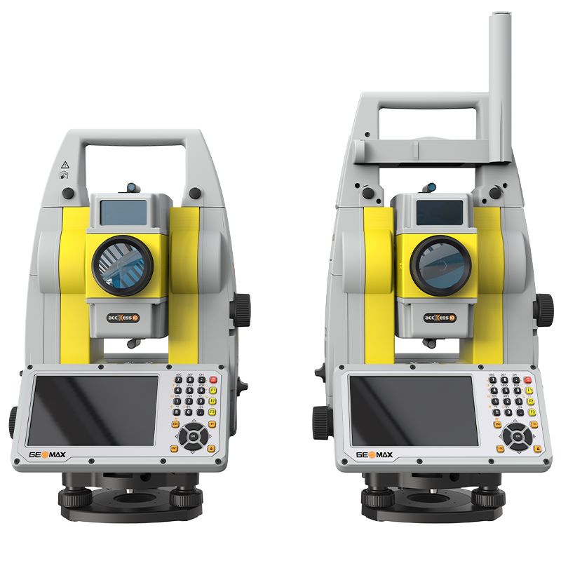 GeoMax Zoom75 Robotic Total Station With Bluetooth Handle