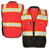 Kishigo Black Series Surveyors Vest S702