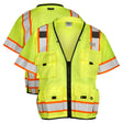 Kishigo S5010 Professional Surveyors Vest, Lime