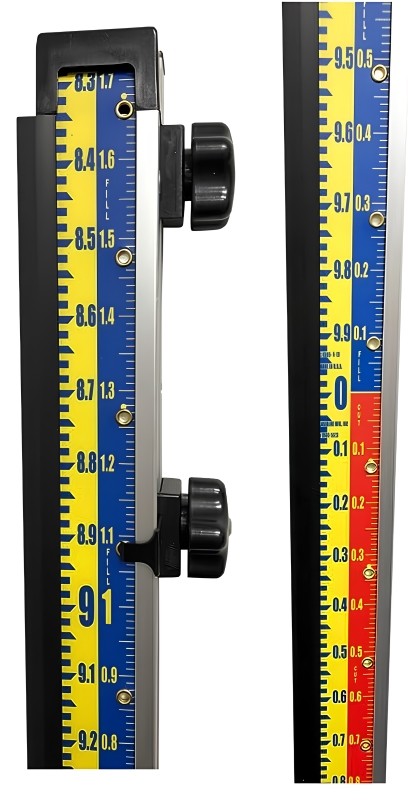 LaserLine GR1000 10ft  10ths  Cut/Fill Direct Elevation Grade Rod
