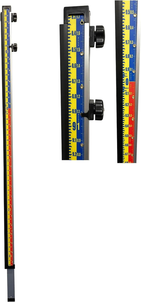 LaserLine GR1000 10ft  10ths  Cut/Fill Direct Elevation Grade Rod