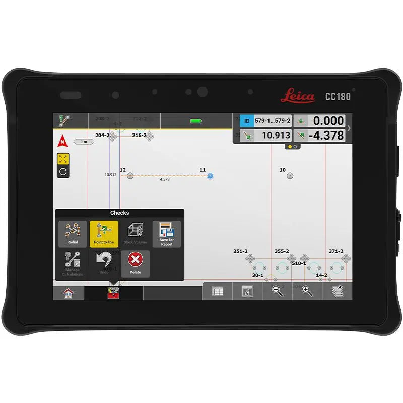 Leica CC180 Data Collector - Windows 10 Tablet with 8in Screen