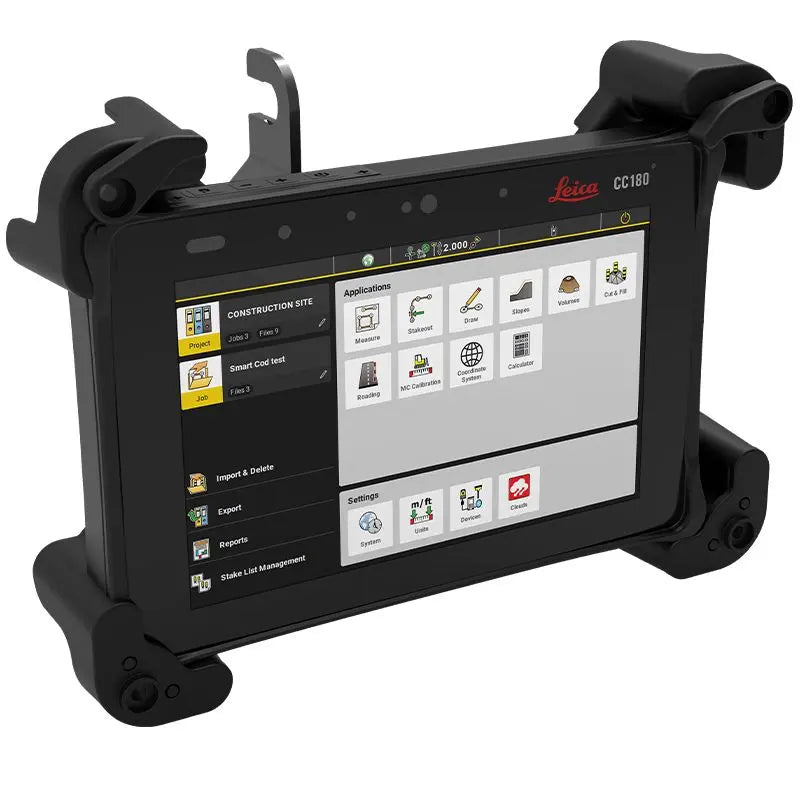Leica CC180 Data Collector - Windows 10 Tablet with 8in Screen With Bracket