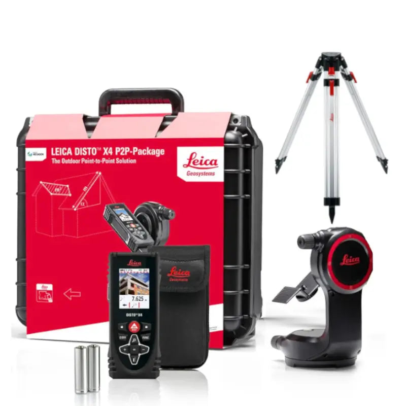 Leica DISTO X4 P2P Package | Absolute Accuracy Leica DISTO X4 P2P Package | Absolute Accuracy